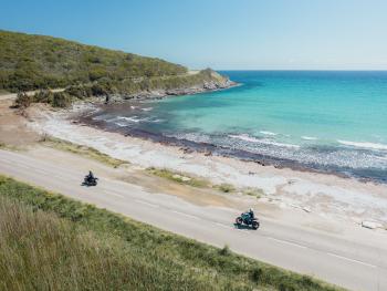 Corse moto mer